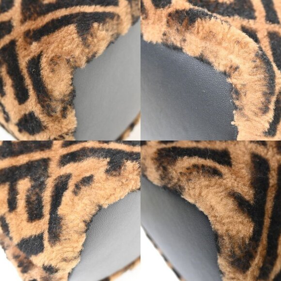 FENDI Zucca Pattern Mon Tresor 2Way Drawstring Mini Hand Bag - Picture 3 of 11